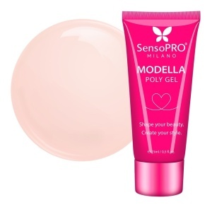 Polygel MODELLA SensoPRO Milano - Apricot Haze, 15ml