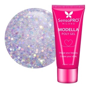 Polygel MODELLA SensoPRO Milano - Starlit Opal, 30ml