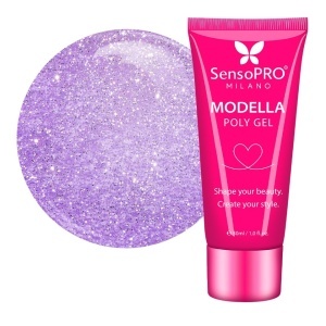 Polygel MODELLA SensoPRO Milano - Violet Sheen, 30ml