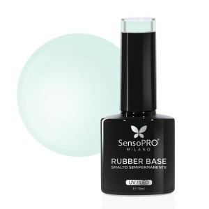 Rubber Base Gel SensoPRO Milano 10ml, #36 Ice Blue