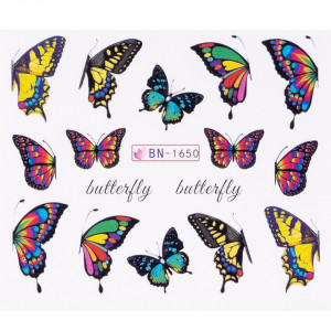 Tatuaj Unghii LUXORISE Butterfly Emotion, BN-1650