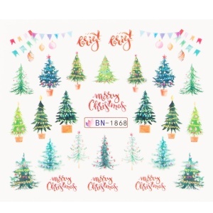 Tatuaj Unghii LUXORISE Christmas Tree, BN-1868