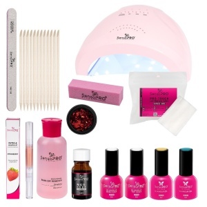 Baza Kit Oja Semipermanenta Glamorous Manicure