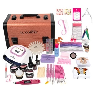 Baza Kit Unghii False #12 + Geanta LUXORISE