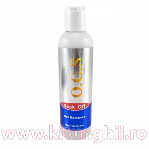 Gel Remover / Soak Off Remover OCS 118 ml - Lichid pentru indepartarea gelului