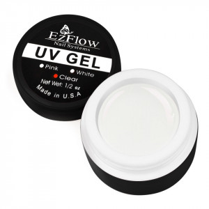 Gel UV EzFlow 15 gr Alb - White French