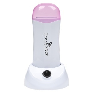 Incalzitor de Ceara cu suport WAX EXPERT PRO - SensoPRO Milano, Roz
