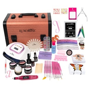 Kit Unghii False cu Gel SensoPRO Milano 15ml si Geanta LUXORISE - Promotie #12 + CADOU 15 Pensule Manichiura SensoPRO Milano