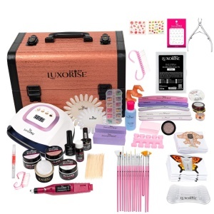 Kit Unghii False cu Gel SensoPRO Milano 15ml si Geanta LUXORISE - Promotie #12 + CADOU 15 Pensule Manichiura SensoPRO Milano