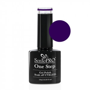Oja Semipermanenta SensoPRO One Step 10ml - #006-1 Dark Royal Purple