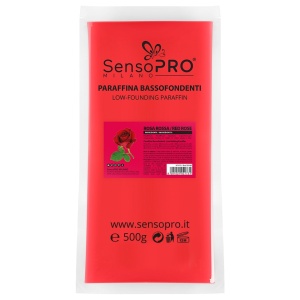 Parafina Cosmetica SensoPRO Milano, Trandafir 500g