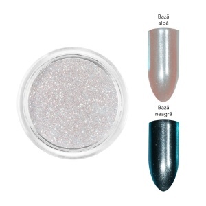 Pigment Unghii Glass Glaze LUXORISE - Lagoon Glow