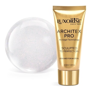Polygel LUXORISE ARCHITEX PRO - Divine Sheen Collection, Angel Veil, 50ml