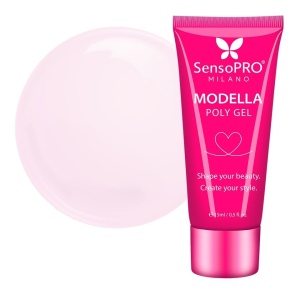 Polygel MODELLA SensoPRO Milano - Pink Puff, 15ml