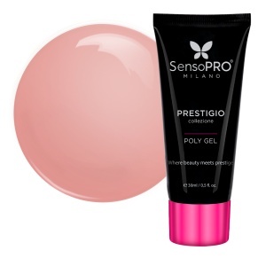 Polygel PRESTIGIO SensoPRO Milano - Coral Cuddle, 30ml