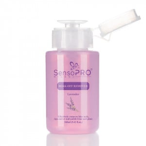 Soak Off Remover SensoPRO Milano Lavender - Indepartare gel, oja semipermanenta, tipsuri, 160 ml
