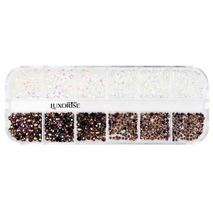 Strasuri Unghii LUXORISE, Exquisite Crystals, 12 modele