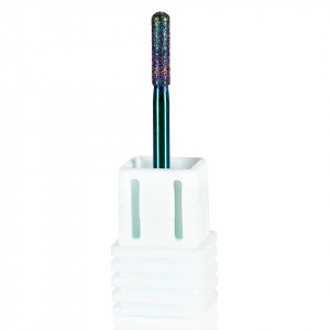 Capat Freza Diamant Cuticule LUXORISE Rainbow Cilinder, fina CD17