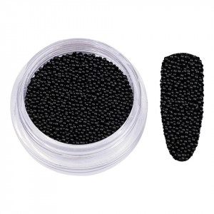 Caviar Unghii Black Satin - 2 gr
