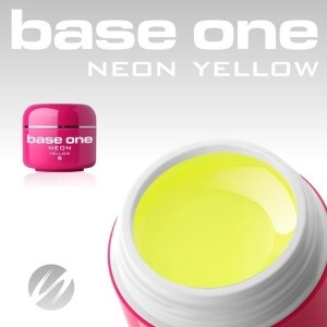 Gel UV Base One Neon Yellow (Galben Neon) - 5 gr