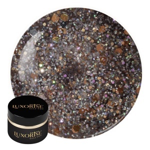 Gel UV Constructie Unghii RevoFlex LUXORISE 15ml, Champagne Radiance
