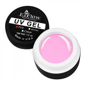 Gel UV EzFlow 15 gr Pink - Roz Transparent
