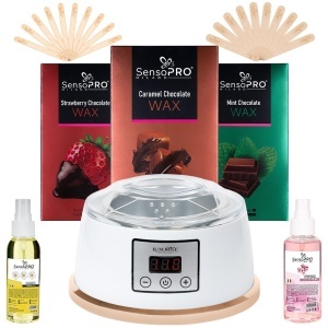 Kit Epilare Ceara SensoPRO Milano, Royal Chocolate Premium Care