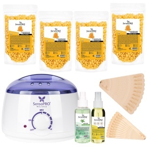 Kit Epilare Ceara Total Honey Skin, SensoPRO Milano