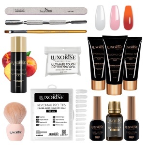 Kit Polygel REVOMAX LUXORISE Easy Sculpt + CADOU