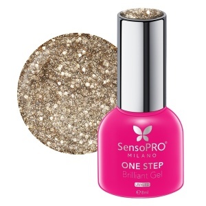Oja Semipermanenta One Step Brilliant Gel SensoPRO Milano 8ml, Insta Glam #73