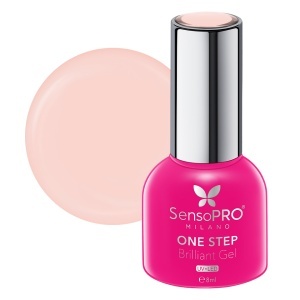 Oja Semipermanenta One Step Brilliant Gel SensoPRO Milano 8ml, Miss Bloom #31