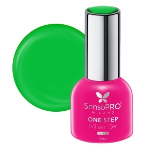 Oja Semipermanenta One Step Brilliant Gel SensoPRO Milano 8ml, Evergreen Vibe #103