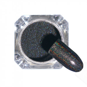 Pigment unghii Holografic #117 cu aplicator - LUXORISE
