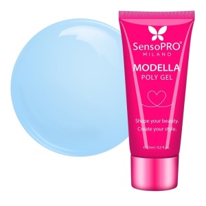 Polygel MODELLA SensoPRO Milano - Sky Whisper, 15ml