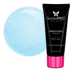 Polygel PRESTIGIO SensoPRO Milano - Sky Macaron, 15ml