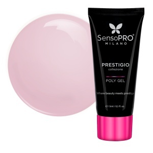 Polygel PRESTIGIO SensoPRO Milano - Toffee Rose, 15ml