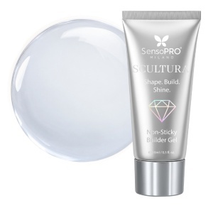 Polygel SCULTURA Non Sticky SensoPRO Milano - Crystal Clear, 50ml