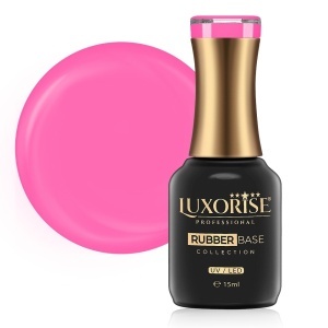 Rubber Base LUXORISE Neon City Collection - Flamingo 15ml