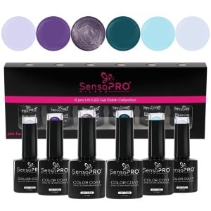 Set 6 Oje Semipermanente 10ml SensoPRO Milano, Dream Baby