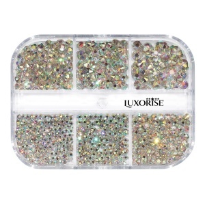 Strasuri Unghii LUXORISE Crystal Flavour, 6 modele
