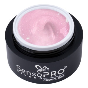 Gel Constructie Unghii Expert Line SensoPRO Milano - Ballerina Blush 15ml