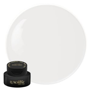 Gel UV Nail Art Babyboomer LUXORISE Cushion Ombre Velvet - White Touch, 2ml