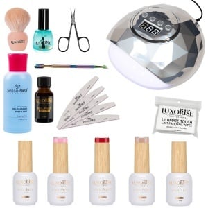 Kit Oja Semipermanenta Hema Free LUXORISE #VivaPure100