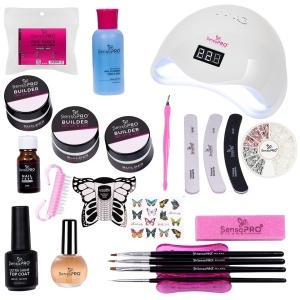 Kit Unghii Gel cu Lampa LUXORISE - Promotie #04