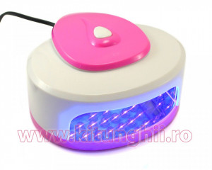 Lampa cu LED Easy-Dry White & Pink