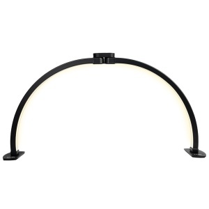 Lampa LED Profesionala Manichiura / Cosmetica LUXORISE NovaMoon PRO, Black