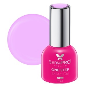 Oja Semipermanenta One Step Brilliant Gel SensoPRO Milano 8ml, Wedding Iris #90