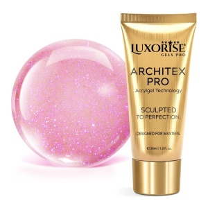 Polygel LUXORISE ARCHITEX PRO - Intense Elegance Collection, Royal Haze, 30ml
