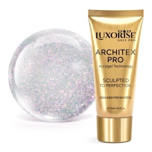 Polygel LUXORISE ARCHITEX PRO - Rare Sensations Collection, Glow Spectrum, 15ml