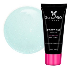 Polygel PRESTIGIO SensoPRO Milano - Lagoon Glow, 50ml